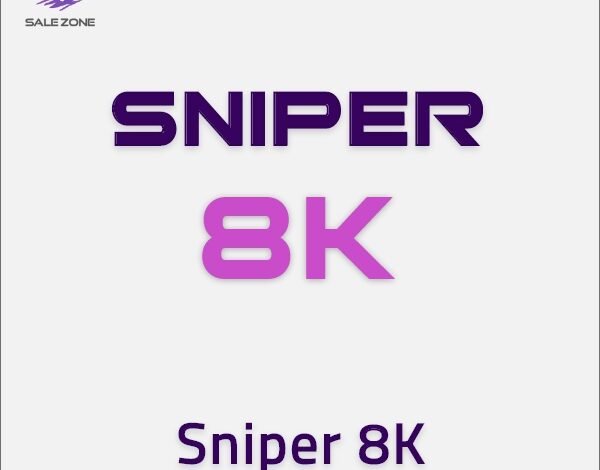 شاشة تسجيل الدخول في تطبيق IPTV Smarters Pro مع بيانات اشتراك Sniper 8K